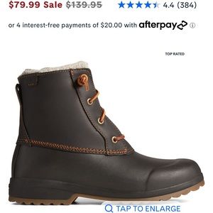Sperry Thinsulate Boots NIB